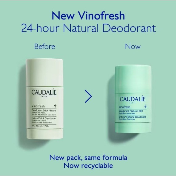 Caudalie Vinofresh Natúr dezodorrúd