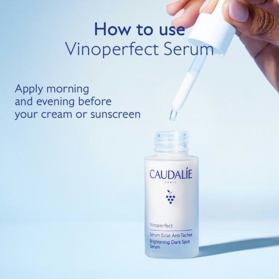 Caudalie Vinoperfect Fényesítő szérum sötét foltok ellen