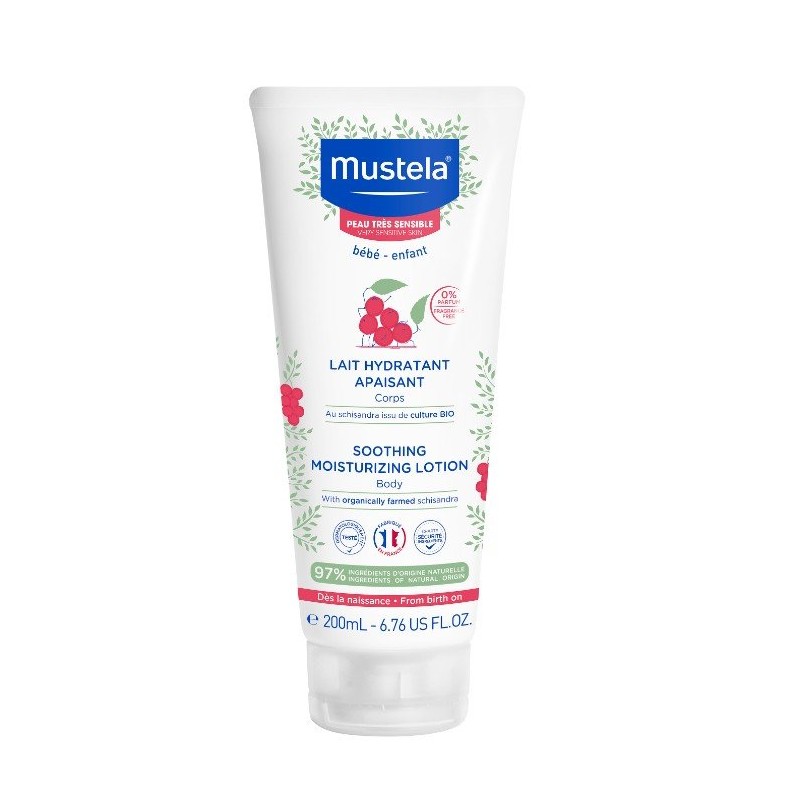 Mustela Érzékeny bőrre való testápoló
