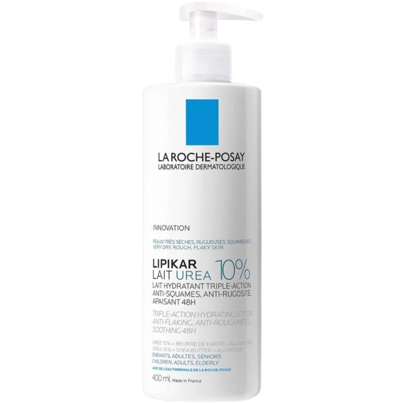 La Roche-Posay Lipikar Urea 10% Body Lotion Testápoló tej nagyon száraz és hámló bőrre