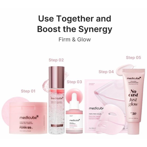 Medicube PDRN Pink Collagen Gel Mask Gél arcmaszk