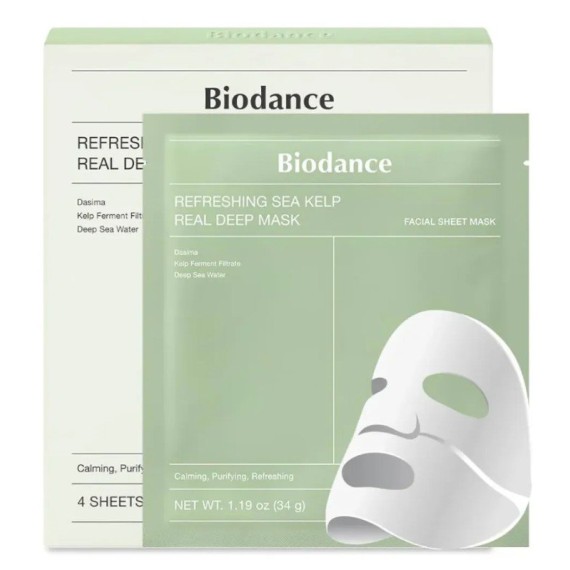 Biodance Refreshing Sea Kelp Real Deep Mask Nyugtató arcmaszk