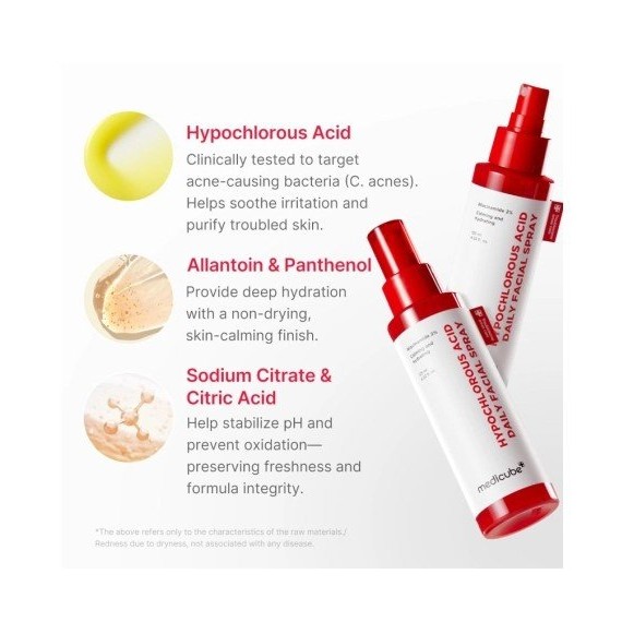 Medicube Hypochlorous Acid Daily Facial Spray Arcspray