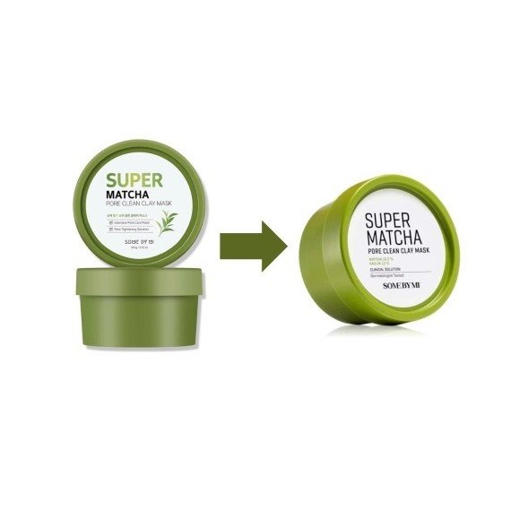 Some By Mi Super Matcha Pore Clean Agyagmaszk arcra