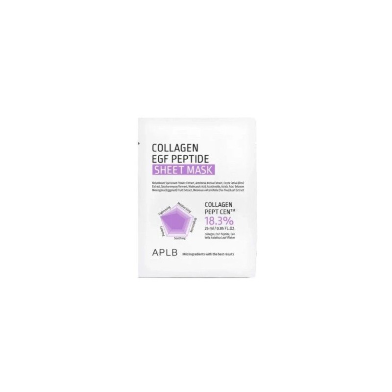 APLB Collagen EGF Peptide Sheet Mask Kollagénes fátyolmaszk