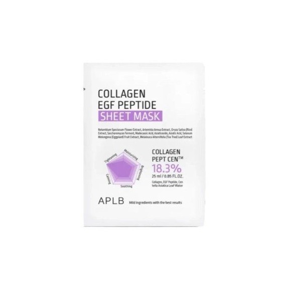 APLB Collagen EGF Peptide Sheet Mask Kollagénes fátyolmaszk