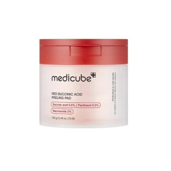 Medicube Red Succinic Peeling Pad Arctisztító peelingpárnák