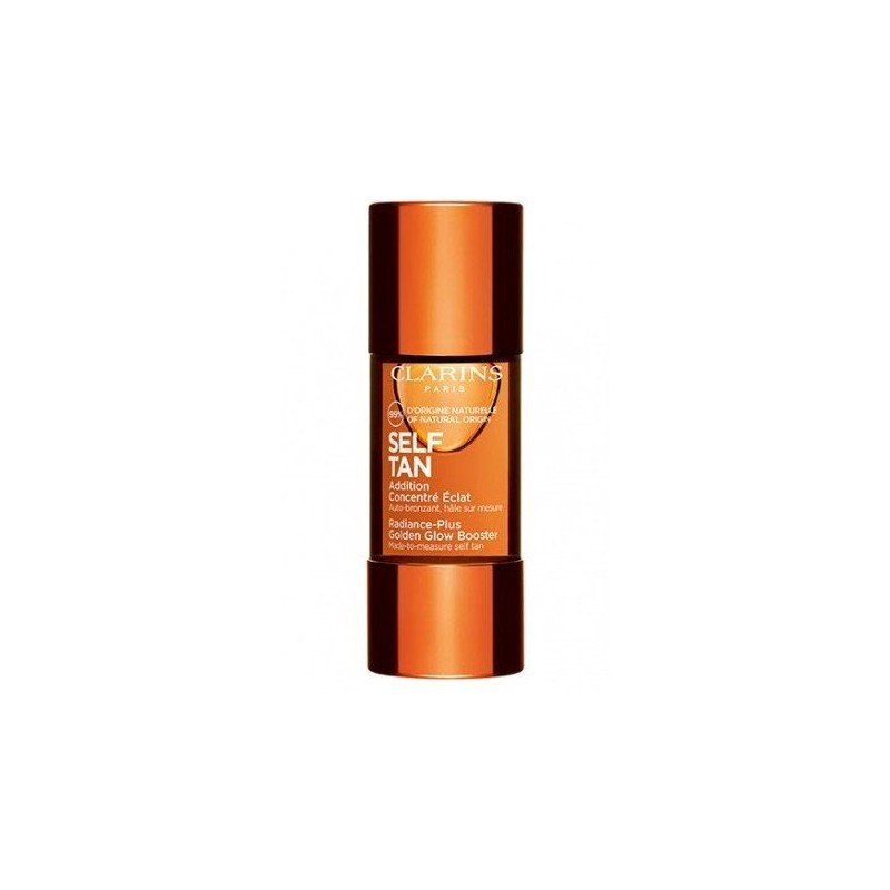 Clarins Radiance-Plus Self Tan Golden Glow Face Booster Önbarnító koncentrátum arcra
