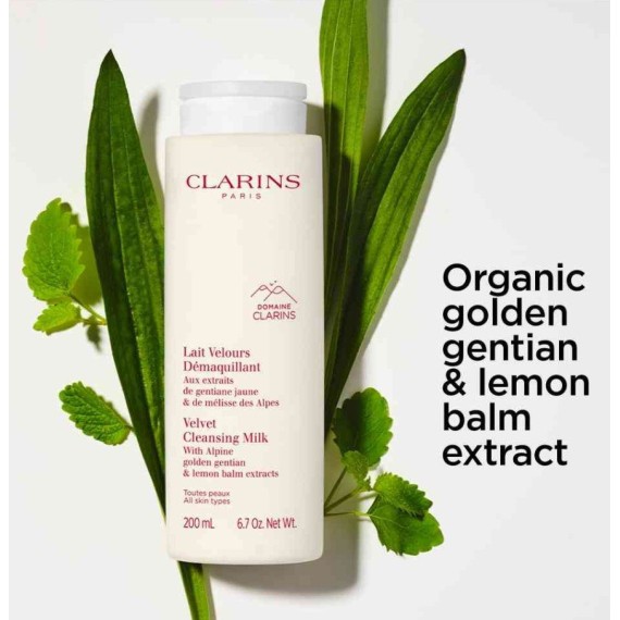 Clarins Velvet Cleansing Milk Bársonyos arctisztító tej