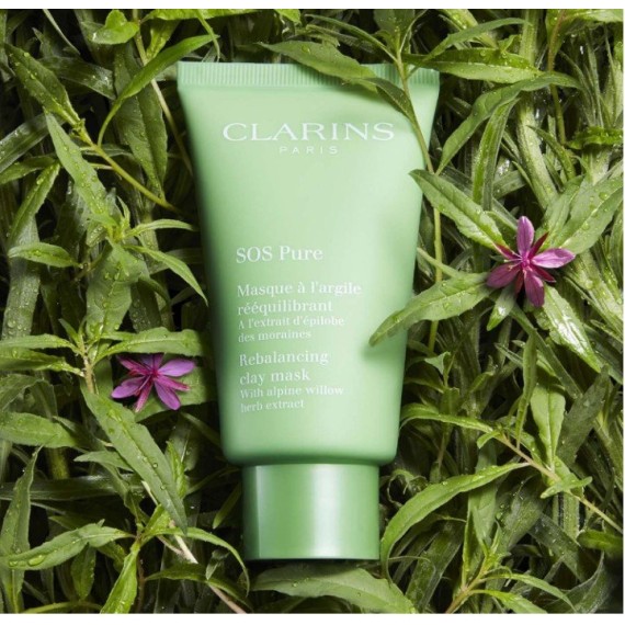 Clarins SOS Pure Rebalancing Clay Mask Kiegyensúlyozó maszk