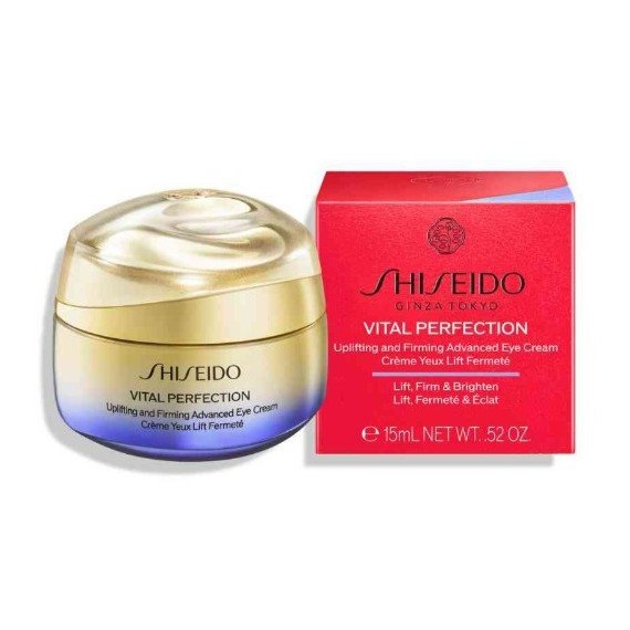 Shiseido Vital Perfection Uplifting and Firming Advanced Eye Cream Szemkörnyékápoló krém lifting hatással