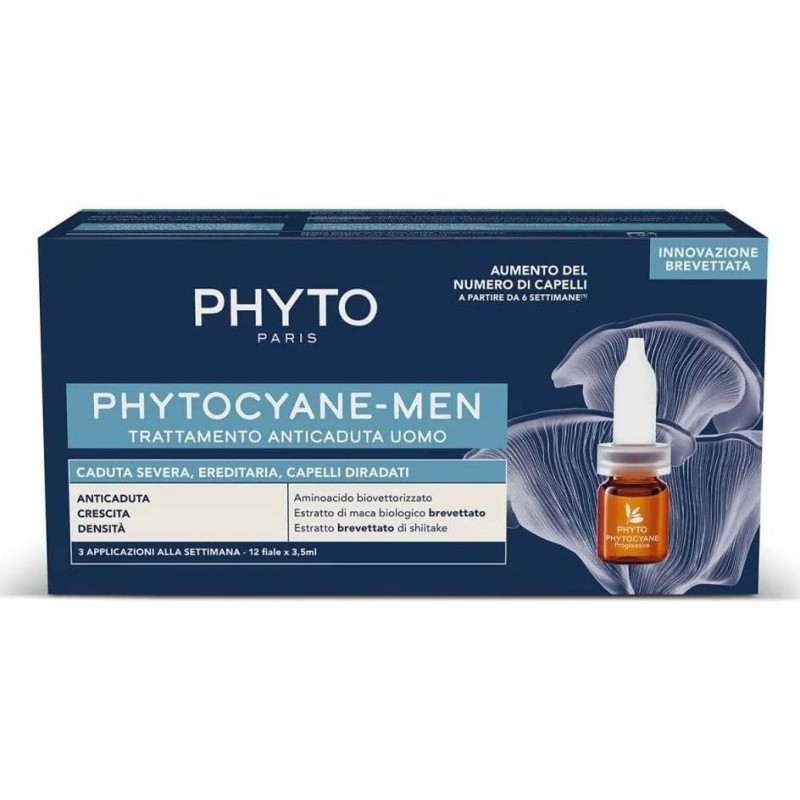 Phyto Phytocyane Anti Hair-Loss Treatment Férfi hajhullás elleni kezelés