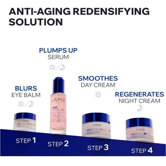 Uriage Age Absolu Collagen Concentrate Anti-Aging Cream Öregedésgátló arckrém
