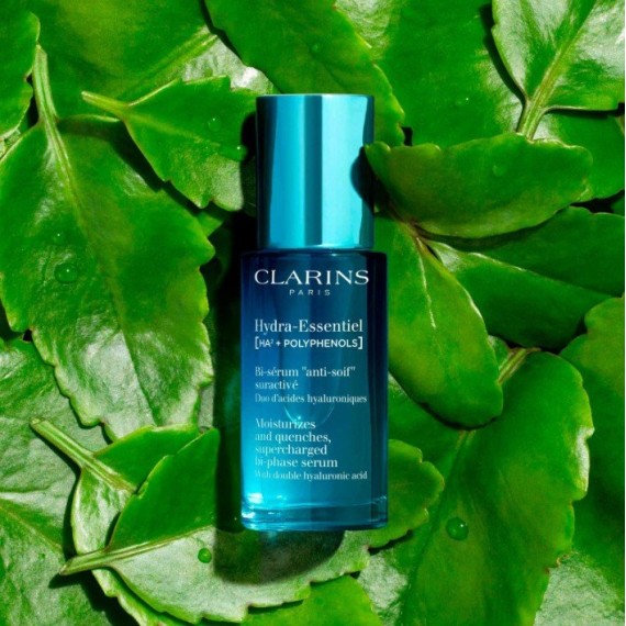 Clarins Hydra-Essentiel [HA²+ Polyphenols] Bi-Phase Serum Kétfázisú arcszérum