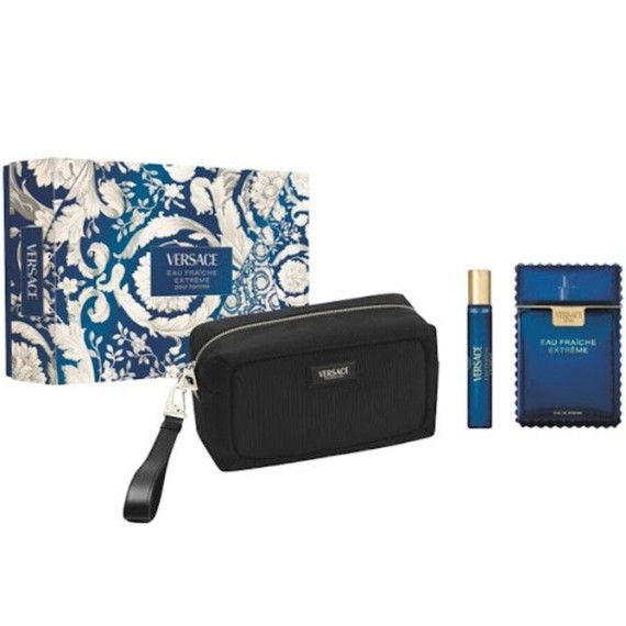 Versace Man Eau Fraiche Extreme Ajándékkészlet férfiaknak