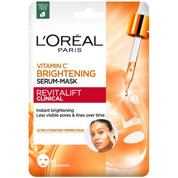 L'Oreal Paris Revitalift Clinical Vitamin C Brightening Serum-Mask Szérummaszk arcra