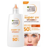 Garnier Ambre Solaire Super UV Facial Fluid SPF 50+ C-vitaminos arcfluid