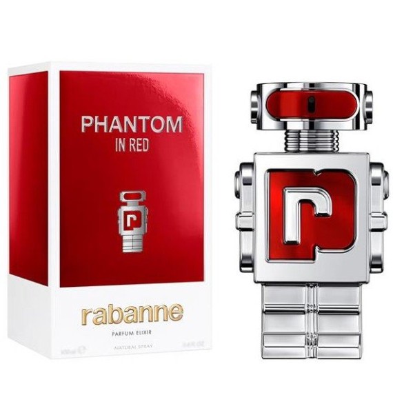 Rabanne Phantom In Red Parfum Elixir Férfi parfüm