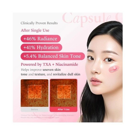 Medicube TXA Niacinamide Capsule Cream Világosító kapszulás arckrém