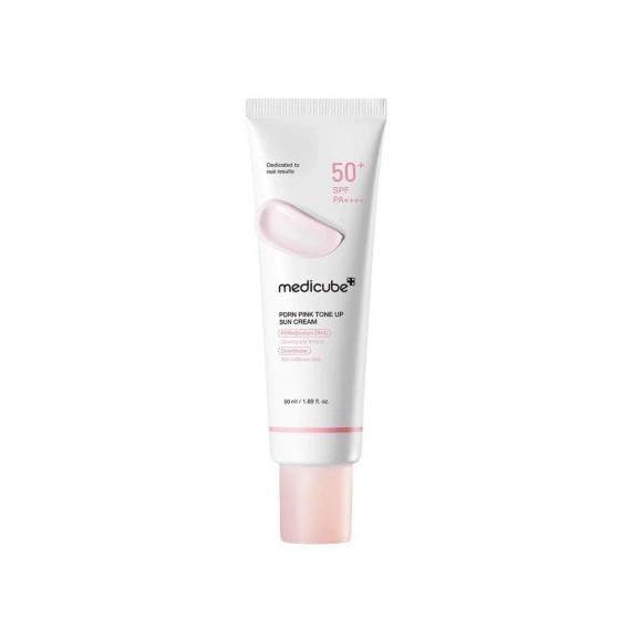 Medicube PDRN Pink Tone Up Sun Cream SPF50+ Színezett fényvédő krém