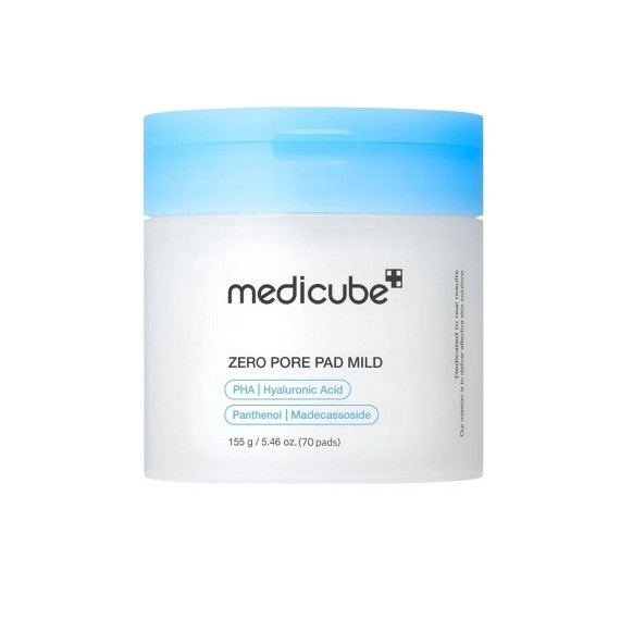 Medicube Zero Pore Pad Mild Kétoldalú hámlasztó korongok