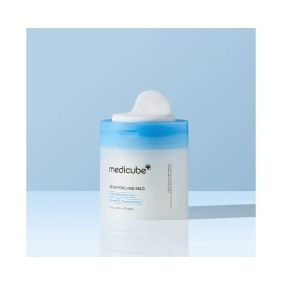 Medicube Zero Pore Pad Mild Kétoldalú hámlasztó korongok