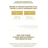 Skin1004 Madagascar Centella Air-fit Suncream Light SPF30 Könnyű fényvédő krém arcra