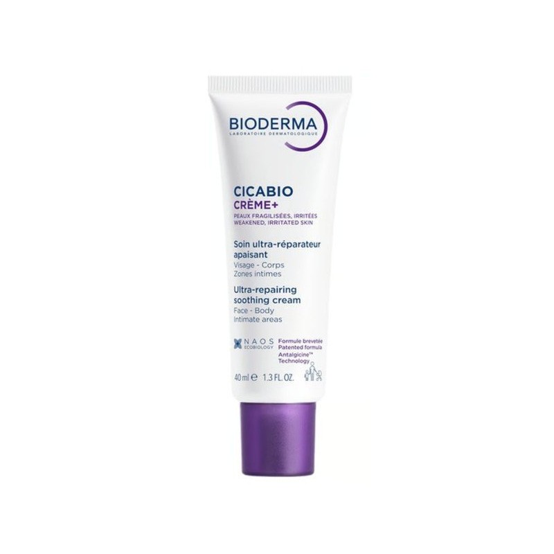 Bioderma Cicabio Soothing Repair Cream Helyreállító krém irritált bőrre
