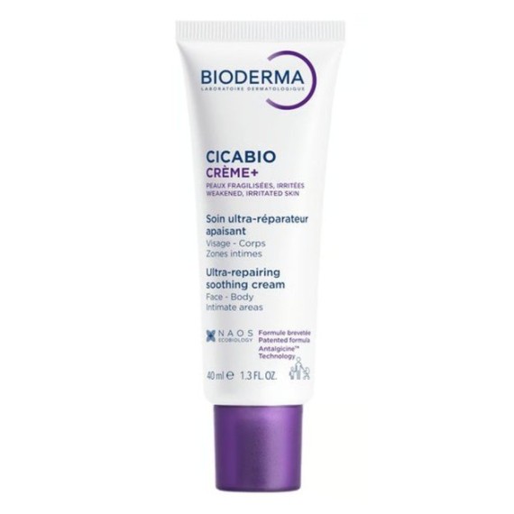 Bioderma Cicabio Soothing Repair Cream Helyreállító krém irritált bőrre
