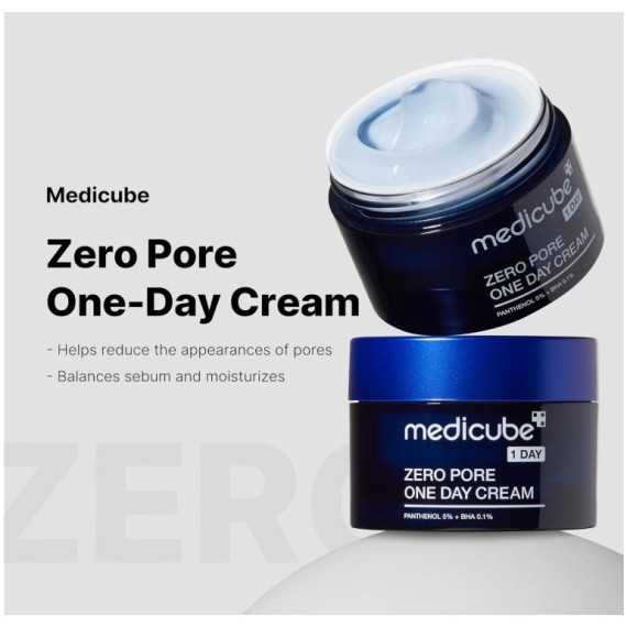 Medicube Zero Pore One Day Cream Pórusösszehúzó arckrém