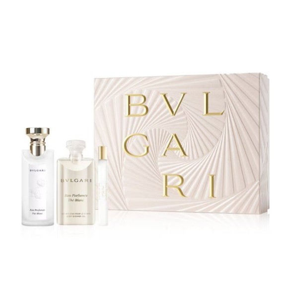 Bvlgari Eau Parfumee Au The Blanc Unisex ajándékcsomag