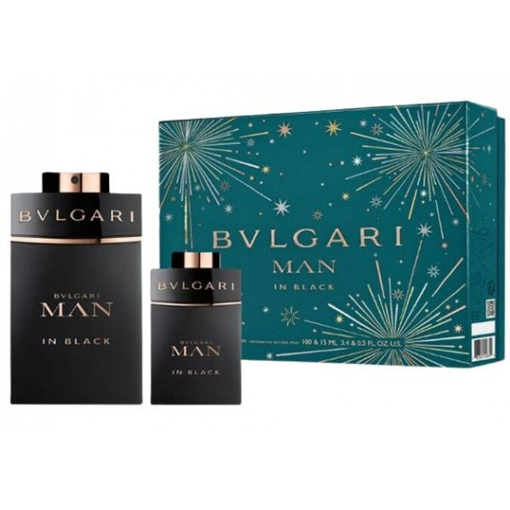 Bvlgari Man in Black Ajándékkészlet férfiaknak