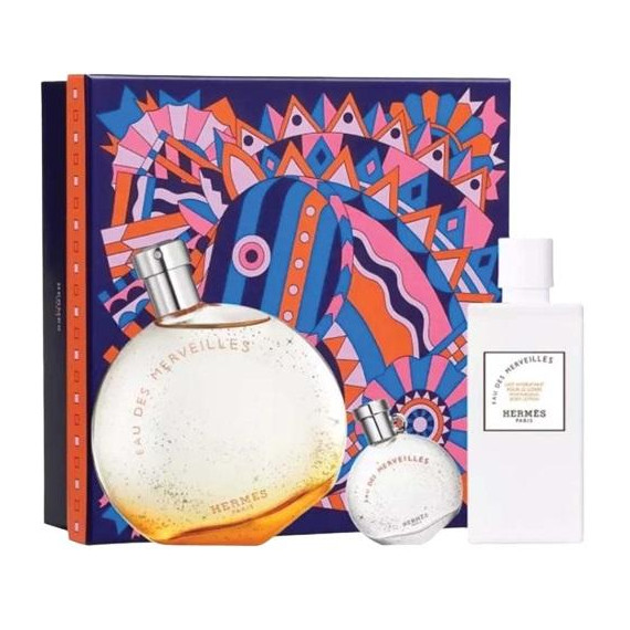 Hermes Eau des Merveilles Ajándékkészlet nőknek